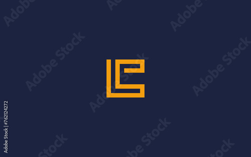 letter lc with square logo icon design vector design template inspiration