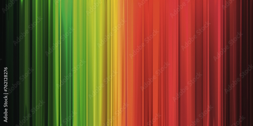 Obraz premium Abstract background with vertical stripes of different colors, red orange green blue arranged in a gradient pattern.