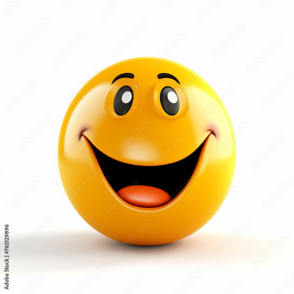 Happy and glossy yellow emojis Happy and glossy yellow emojis