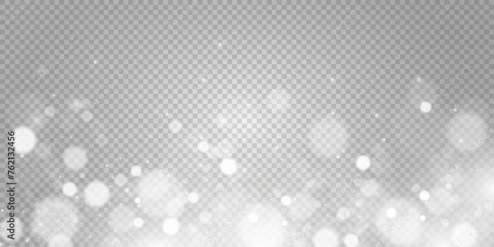 Blurred bright abstract bokeh on a transparent background.Light effect.Dust.Background. Blurred bright abstract bokeh on a transparent background.Light effect.Dust.Background.