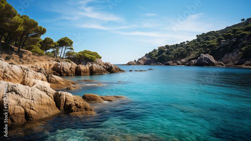 Costa Brava Gems: Serene Coves and Turquoise Waves in Tossa de Mar's Cliffside Charm
