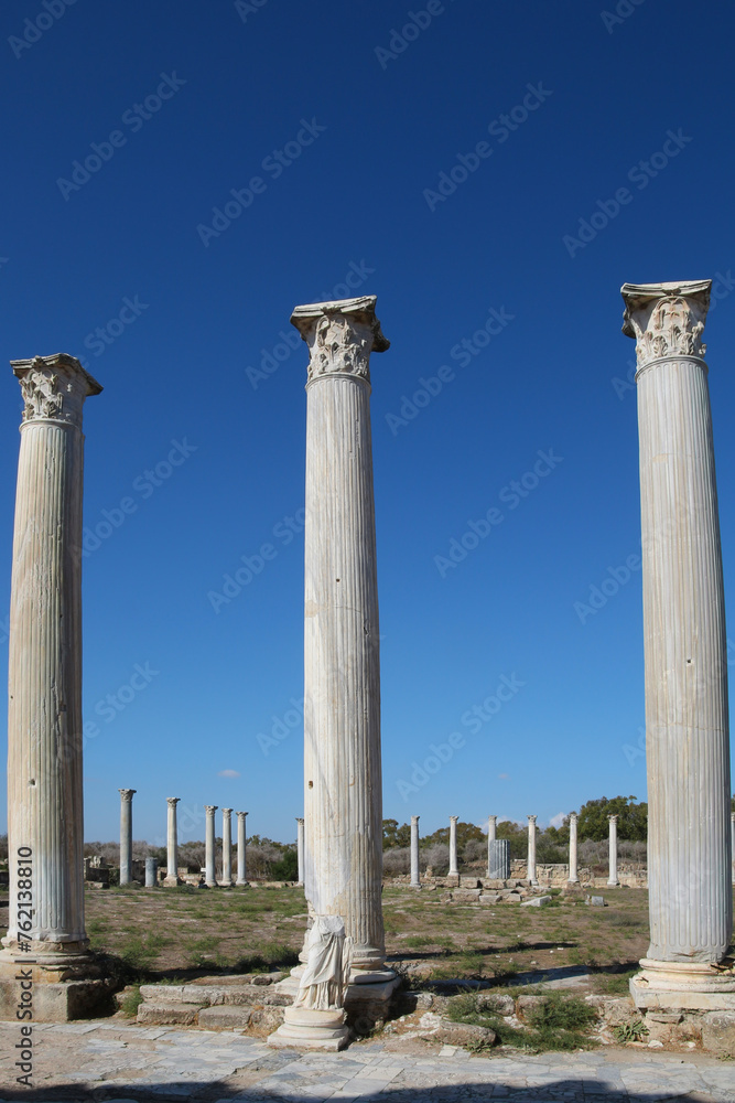 Remains of the Agora of Salamis, Northern Cyprus 