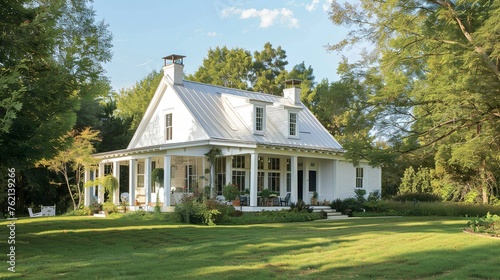 A rural farmhouse is renovated, blending old-world charm with modern comforts.