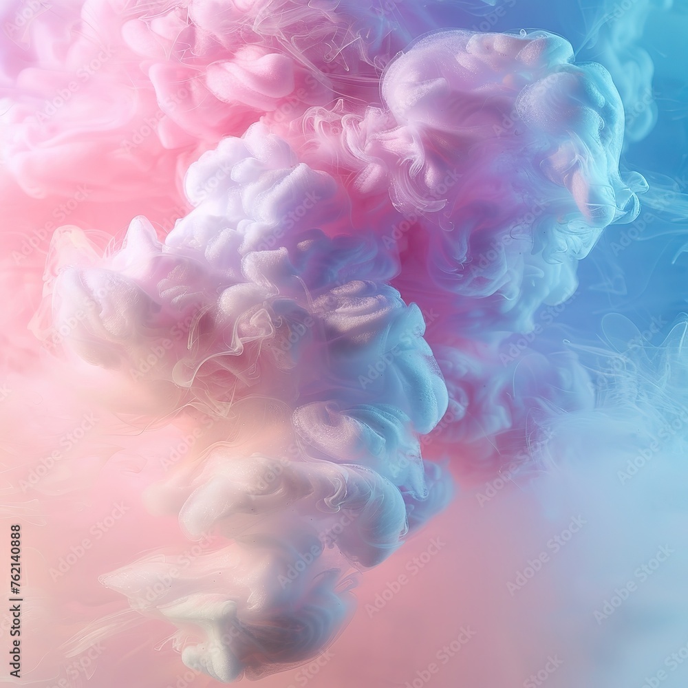 Abstract cotton candy smoky soft background Abstract cotton candy smoky soft background