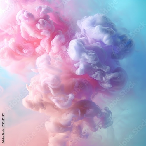 Colorful cotton candy soft pastel color background
