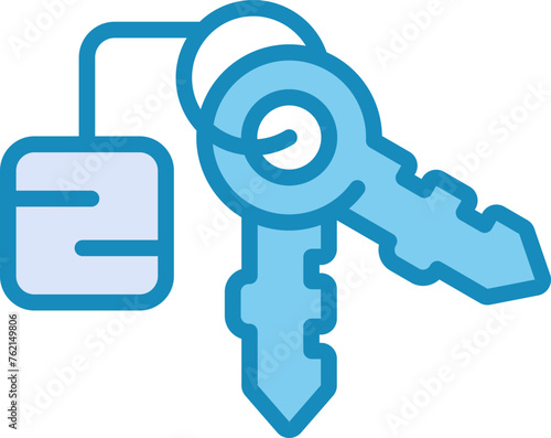 Keychain Vector Icon
