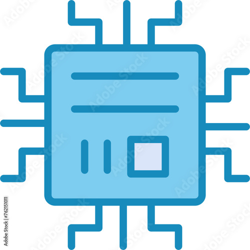Microchip Vector Icon