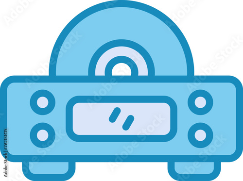 Cd Player Vector Icon