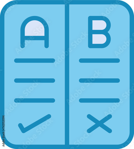 Pros And Cons Vector Icon