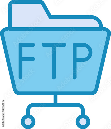 FTP Server Vector Icon