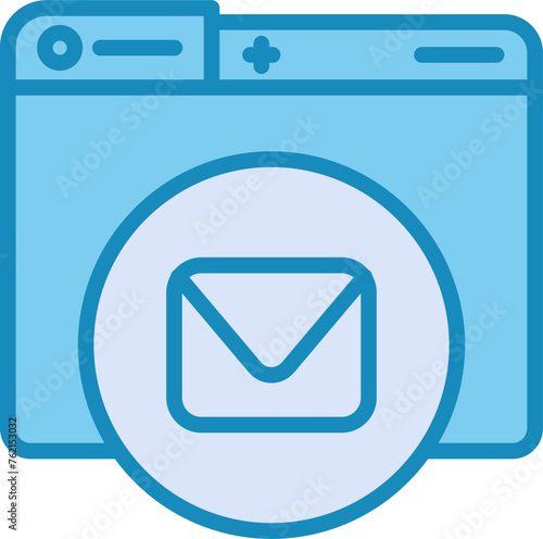 Contact Mail Vector Icon