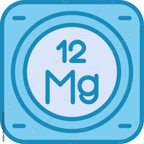 Magnesium Vector Icon