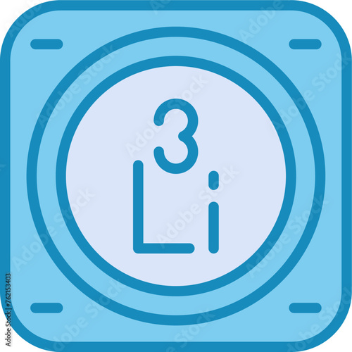 Lithium Vector Icon