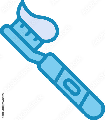 Electric Toothbrush Vector Icon
