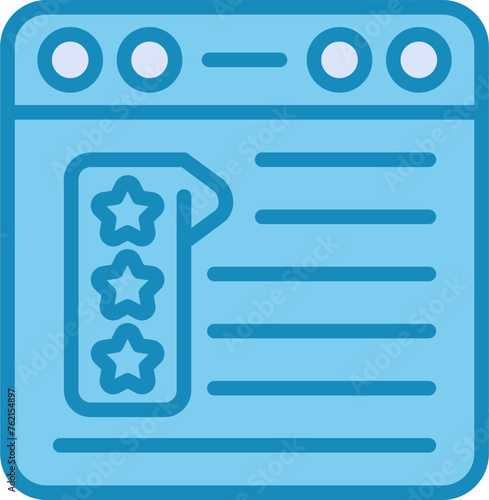 Review Vector Icon