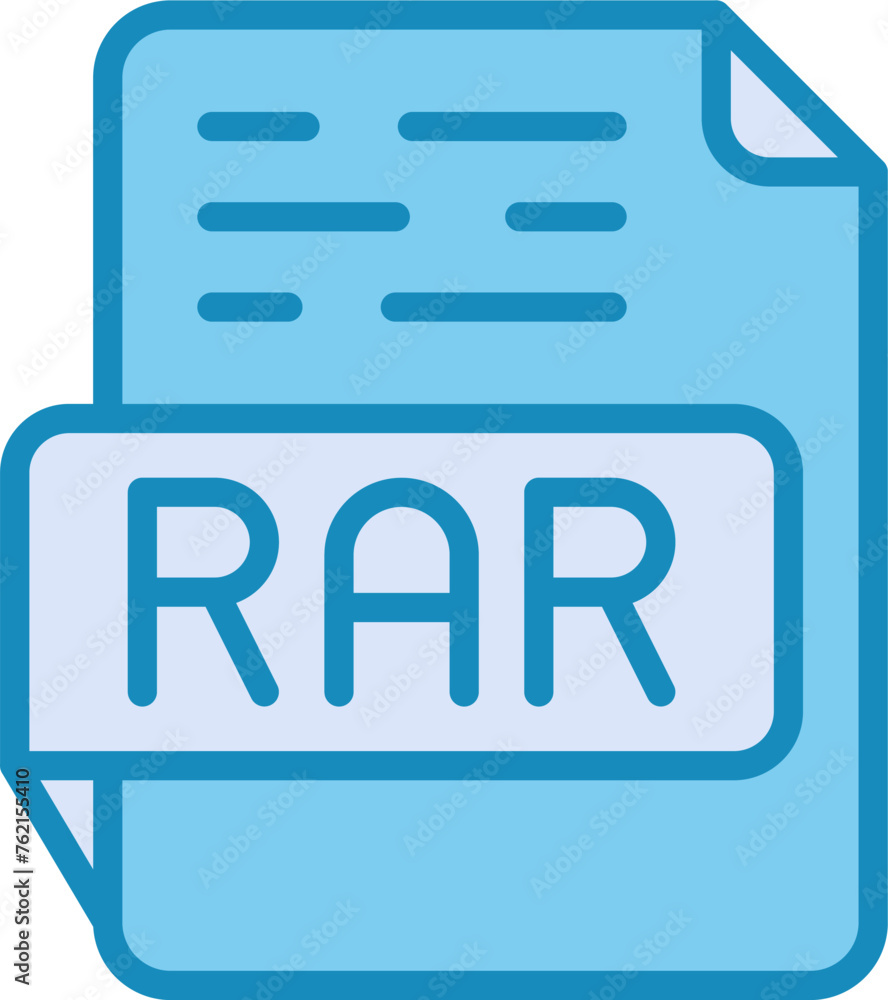 RAR Vector Icon RAR Vector Icon