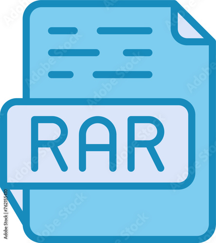 RAR Vector Icon