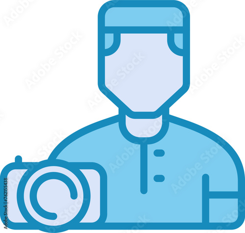 Camera man Vector Icon