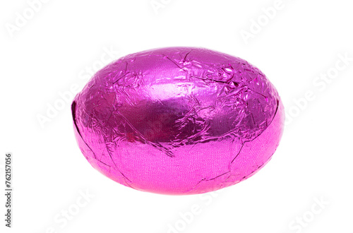 chocolate eggs isolated