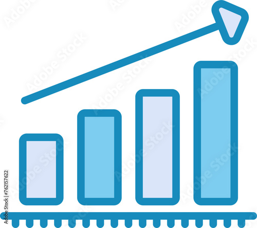 Chart Increasing Vector Icon