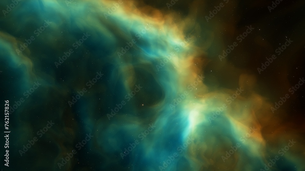 Night sky - Universe filled with stars, nebula and galaxy
 - obrazy, fototapety, plakaty 