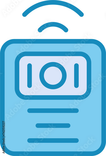  Wireless Intercom Vector Icon