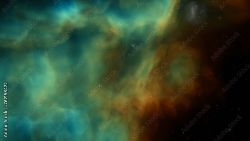 Cosmic background with a blue purple nebula and stars
Cosmic background with a blue purple nebula and stars