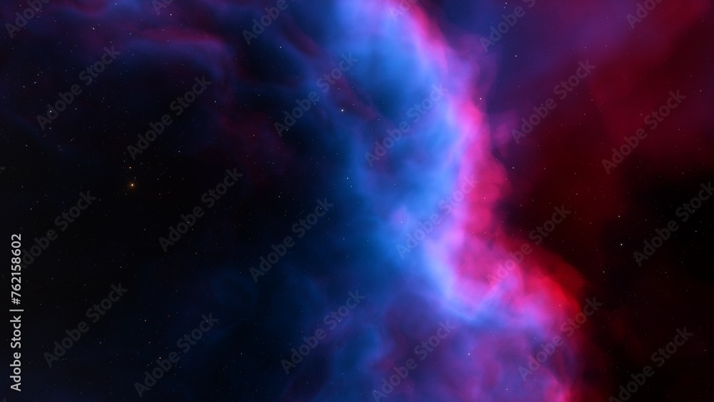 Cosmic background with a blue purple nebula and stars
Cosmic background with a blue purple nebula and stars