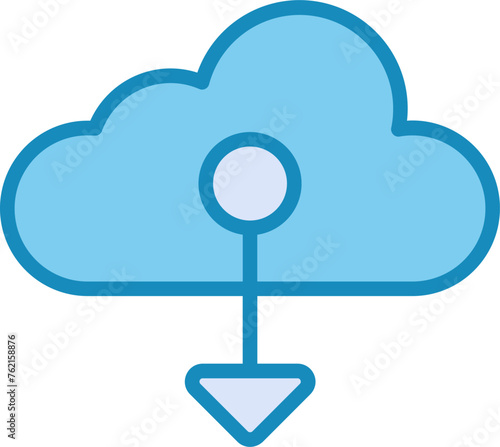 Cloud Native Vector Icon photo