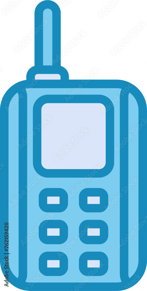 Walkie Talkie Vector Icon Walkie Talkie Vector Icon