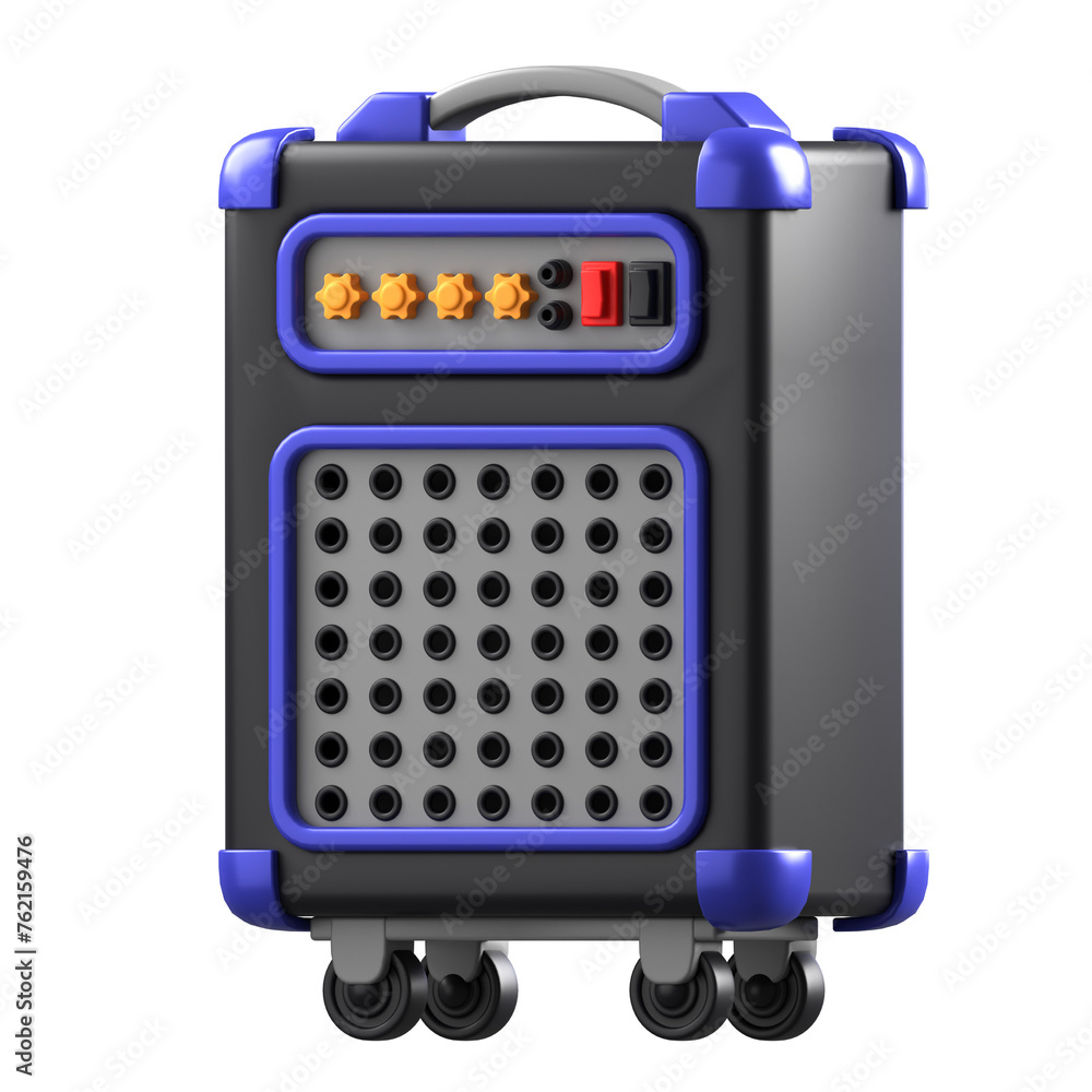 3D Amplifier Icon 3D Amplifier Icon