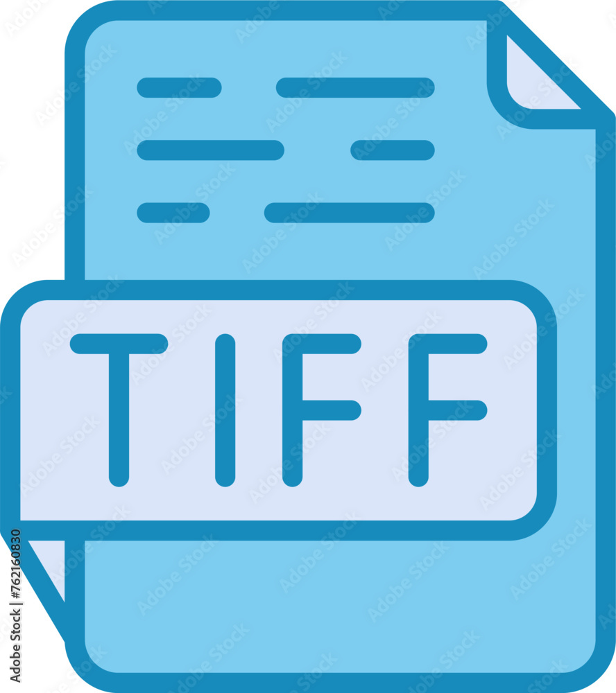 TIFF Vector Icon TIFF Vector Icon