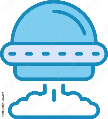 Spaceship Vector Icon