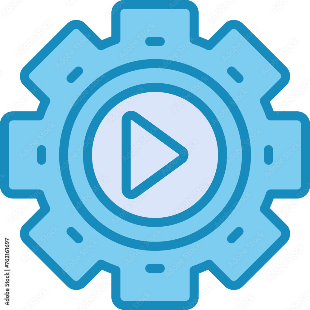 Multimedia Option Vector Icon Multimedia Option Vector Icon