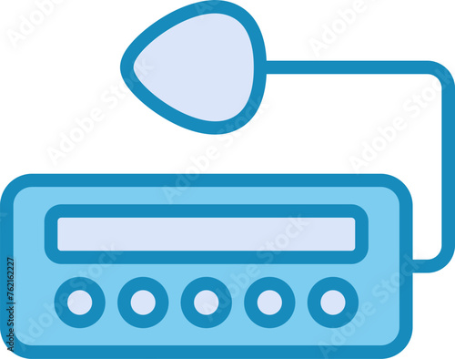 Taxi Radio Vector Icon