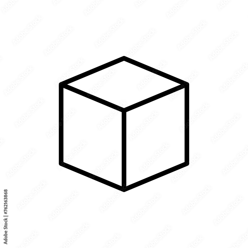 Box icon vector isolated on white background. Cardboard box, packaging open. Box vector icon Box icon vector isolated on white background. Cardboard box, packaging open. Box vector icon