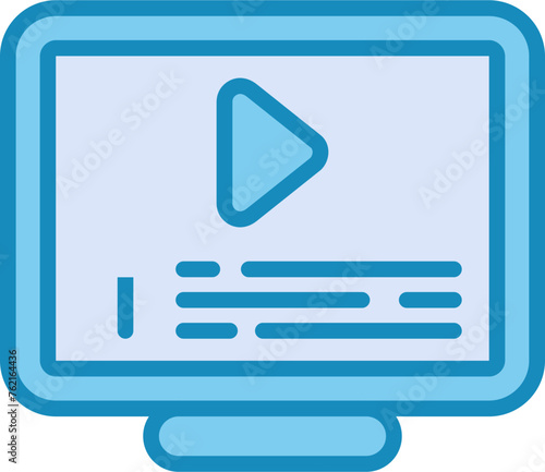 Subtitles Vector Icon