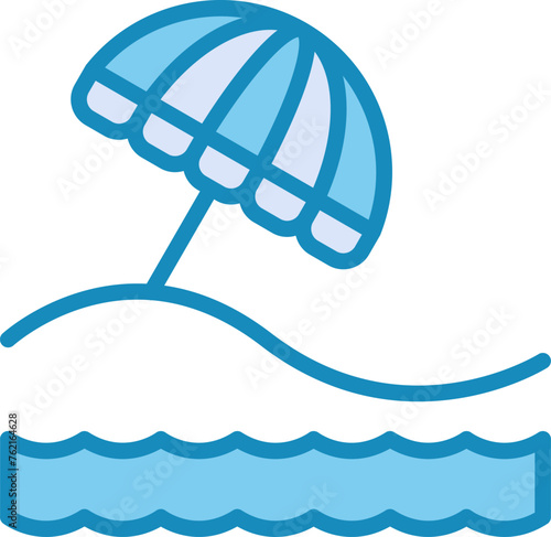 Beach Vector Icon