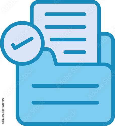 Document Approval Vector Icon