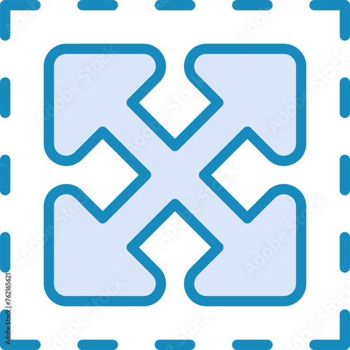Enlarge Vector Icon