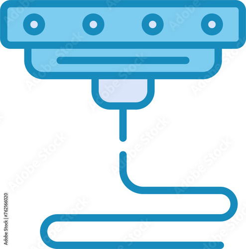 3D Printer Vector Icon