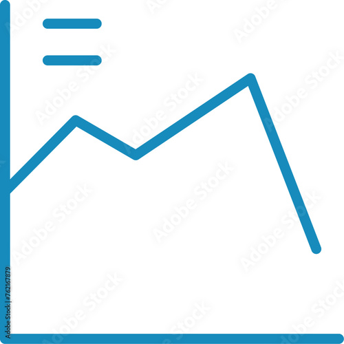 Economic Downturn Vector Icon