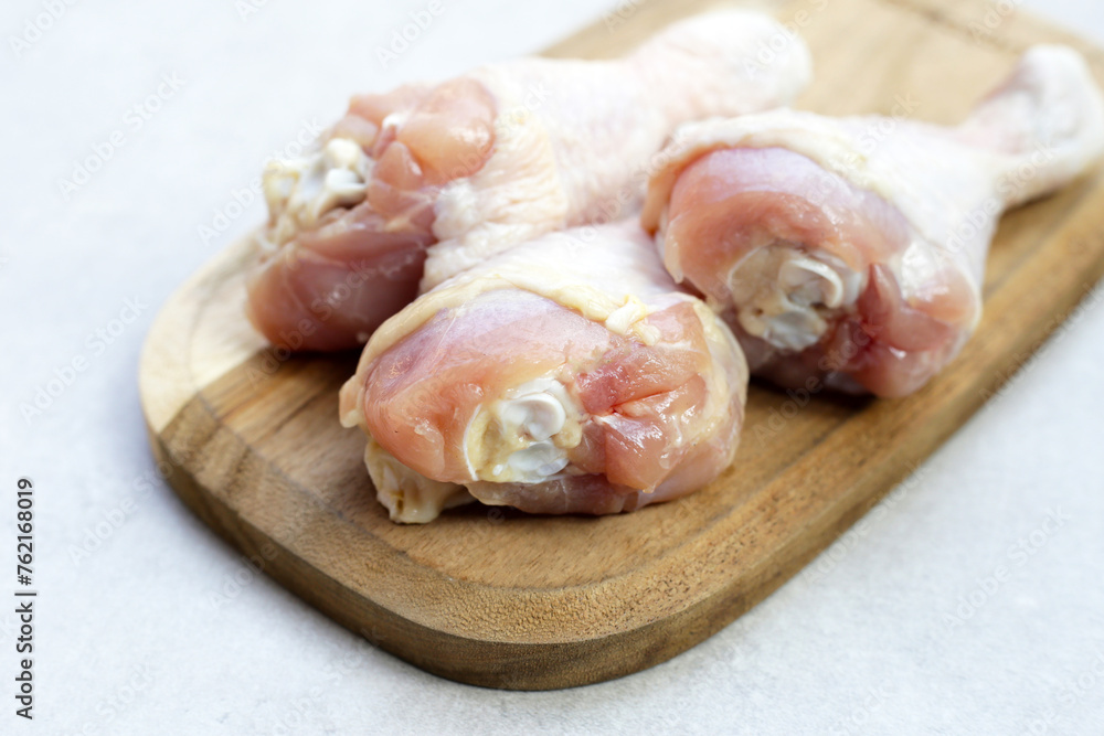 Raw chicken legs, meat for cooking