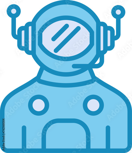 Astronaut Vector Icon