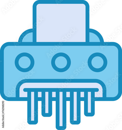 Document Cut Vector Icon
