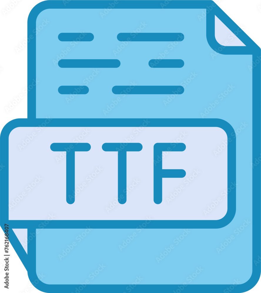TTF Vector Icon