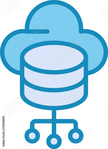 Cloud Storage Vector Icon