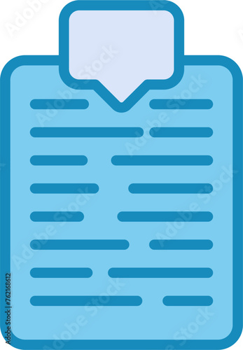 Document Tagging Vector Icon