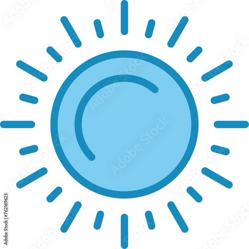Sun Vector Icon