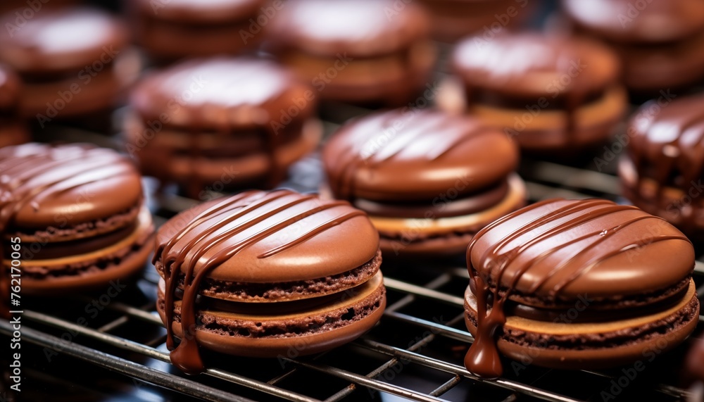 chocolate macaroons chocolate macaroons